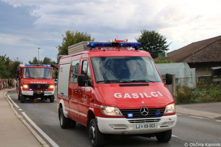 Gasilke in gasilci Prostovoljnega gasilskega društva Kamniška Bistrica bogatejši za novo vozilo in motorno črpalko (45)